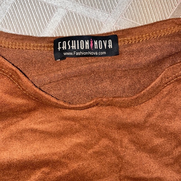 Fashion Nova Rust Dress - Picture 2 of 2